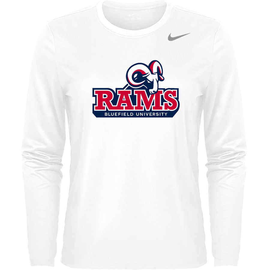 Bluefield University Sideline Store <span class="pdp-name-mascot">Bluefield University</span> Nike Women's Team Legend Long Sleeve Tee