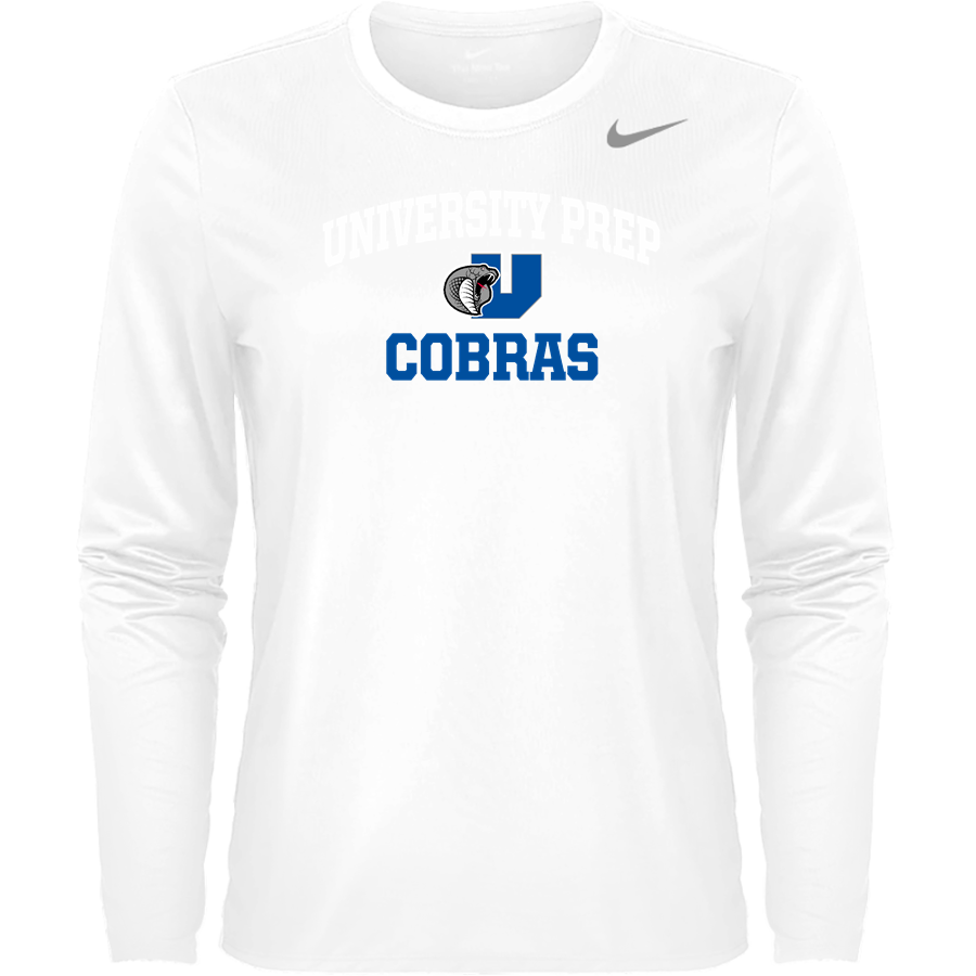 University Prep Cobras <span class="pdp-name-mascot">University Prep Cobras</span> Nike Women's Team Legend Long Sleeve Tee