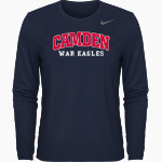 Camden War Eagles <span class="pdp-name-mascot">Camden Eagles</span> Nike Women's Team Legend Long Sleeve Tee Front Thumbnail