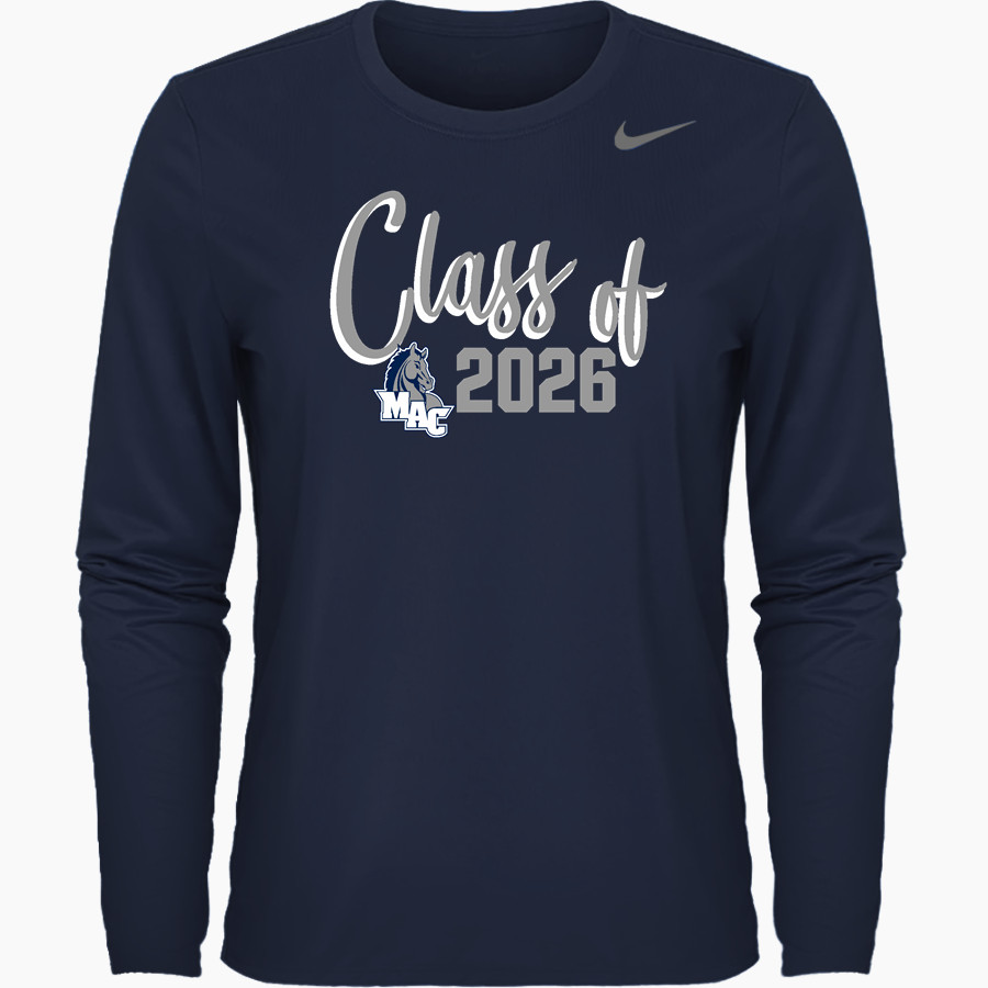 Mount Aloysius College Mounties Nike Women's Team Legend Long Sleeve Tee