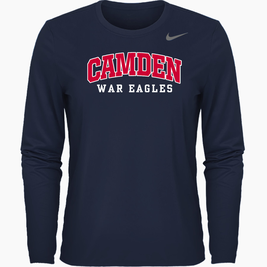 Camden War Eagles <span class="pdp-name-mascot">Camden Eagles</span> Nike Women's Team Legend Long Sleeve Tee
