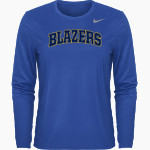 Bethlehem Evangelical Blazers Nike Women's Team Legend Long Sleeve Tee Front Thumbnail