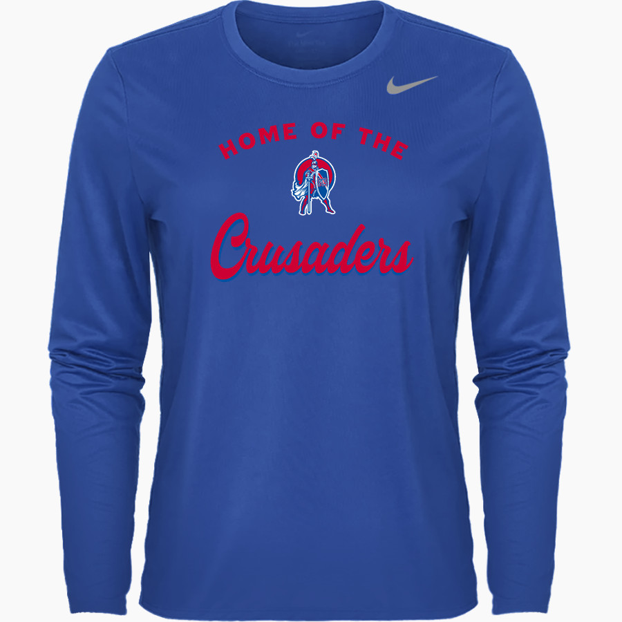 PIEDMONT CHRISTIAN SCHOOL CRUSADERS Nike Women's Team Legend Long Sleeve Tee