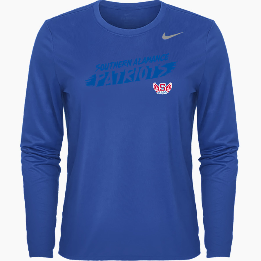 Southern Alamance Patriots <span class="pdp-name-mascot">Southern Alamance Patriots</span> Nike Women's Team Legend Long Sleeve Tee
