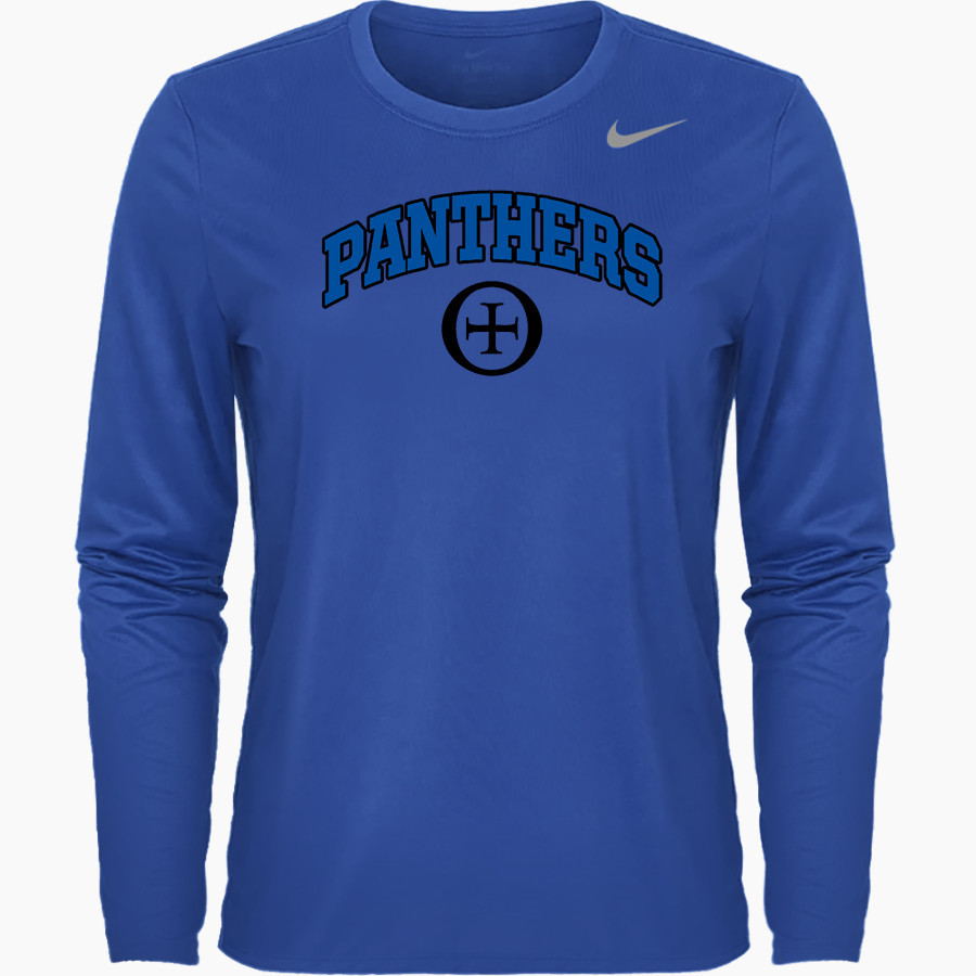 Priory Panthers <span class="pdp-name-mascot">Woodside Priory</span> Nike Women's Team Legend Long Sleeve Tee