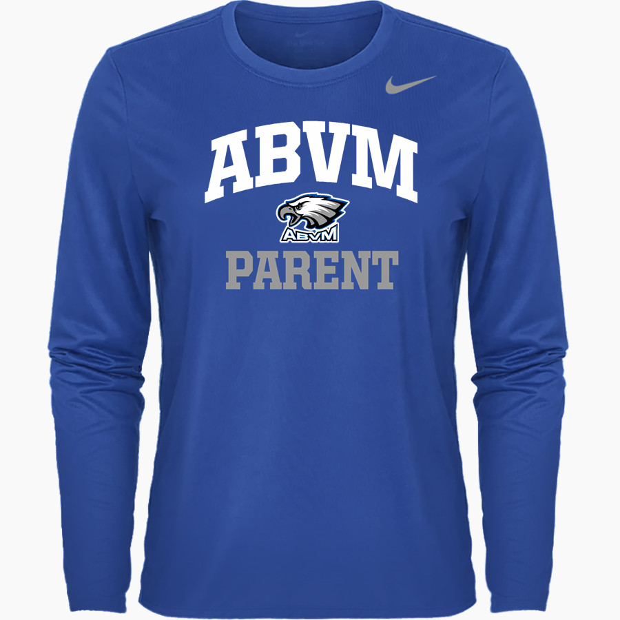 Assumption BVM Eagles Nike Women's Team Legend Long Sleeve Tee