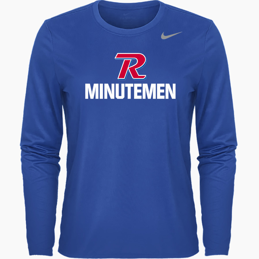 REVERE MINUTEMEN ONLINE STORE <span class="pdp-name-mascot">Revere Minutemen</span> Nike Women's Team Legend Long Sleeve Tee