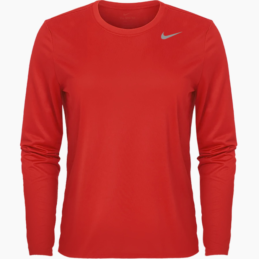 DOVER HIGH SCHOOL LONGHORNS Nike Women's Team Legend Long Sleeve Tee