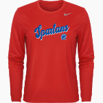 SEABURY HALL HIGH SCHOOL SPARTANS <span class="pdp-name-mascot">SEABURY HALL SPARTANS</span> Nike Women's Team Legend Long Sleeve Tee Front Thumbnail