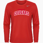 Soquel Cougars <span class="pdp-name-mascot">Soquel Elementary School Cougars</span> Nike Women's Team Legend Long Sleeve Tee Front Thumbnail