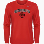WEST CARROLLTON HIGH SCHOOL PIRATES <span class="pdp-name-mascot">WEST CARROLLTON PIRATES</span> Nike Women's Team Legend Long Sleeve Tee Front Thumbnail