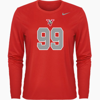 Nike Women's Team Legend Long Sleeve Tee