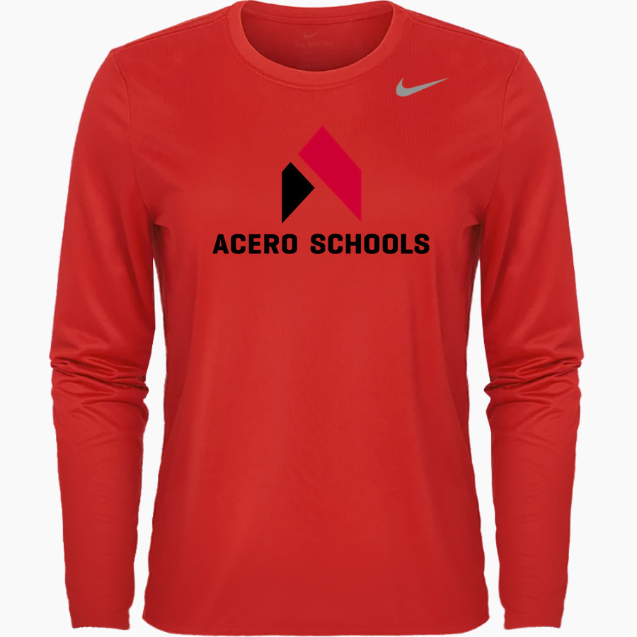 Acero Schools Chicago Nike Women's Team Legend Long Sleeve Tee