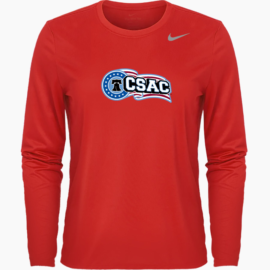 Colonial States Athletic Conference Eagle Nike Women's Team Legend Long Sleeve Tee
