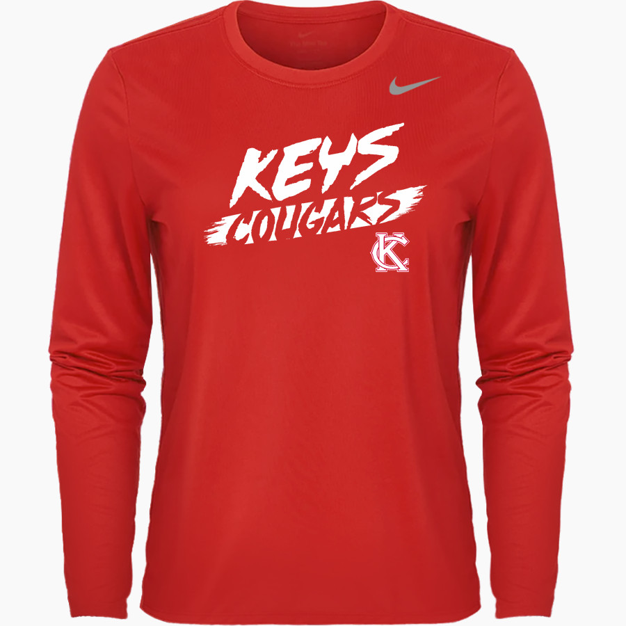 Keys Cougars Nike Women's Team Legend Long Sleeve Tee