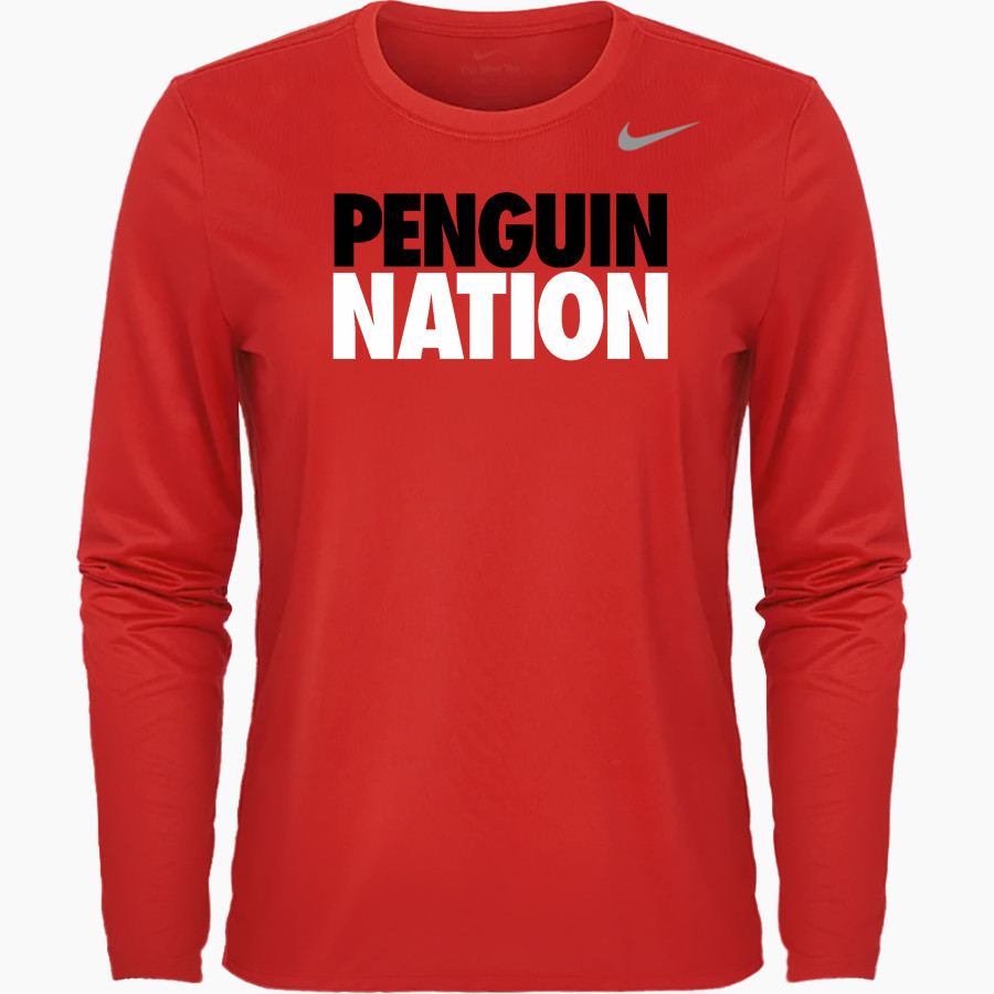 TRI-COUNTY HIGH SCHOOL PENGUINS <span class="pdp-name-mascot">TRI - COUNTY PENGUINS</span> Nike Women's Team Legend Long Sleeve Tee