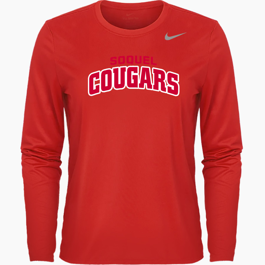 Soquel Cougars <span class="pdp-name-mascot">Soquel Elementary School Cougars</span> Nike Women's Team Legend Long Sleeve Tee