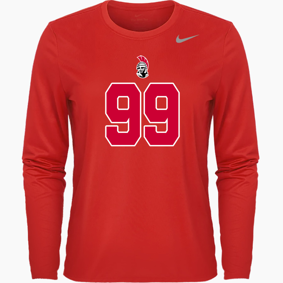 Everett Trojan <span class="pdp-name-mascot">Everett Trojans</span> Nike Women's Team Legend Long Sleeve Tee
