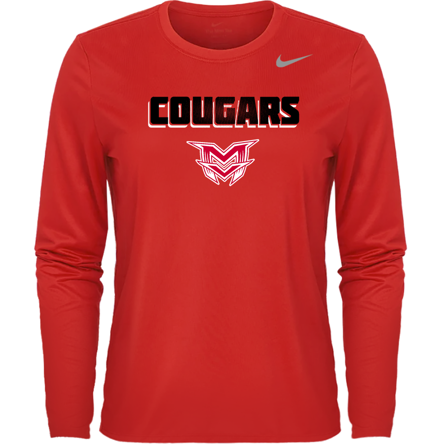 Mountain View Cougars <span class="pdp-name-mascot">Mountain View Cougars</span> Nike Women's Team Legend Long Sleeve Tee