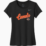 Crater Comets Nike Women's Team Legend Short Sleeve Tee Front Thumbnail