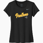 METRO ACADEMIC & CLASSICAL HIGH SCHOOL Online Store <span class="pdp-name-mascot">METRO ACADEMY & CLASSICAL METRO PANTHERS</span> Nike Women's Team Legend Short Sleeve Tee Front Thumbnail