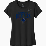 GRANVILLE HIGH SCHOOL BLUE ACES <span class="pdp-name-mascot">GRANVILLE BLUE ACES</span> Nike Women's Team Legend Short Sleeve Tee Front Thumbnail