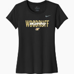 WOODRUFF HIGH SCHOOL WOLVERINES Nike Women's Team Legend Short Sleeve Tee Front Thumbnail
