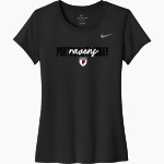 PORTSMOUTH ABBEY SCHOOL RAVENS <span class="pdp-name-mascot">PORTSMOUTH ABBEY RAVENS</span> Nike Women's Team Legend Short Sleeve Tee Front Thumbnail