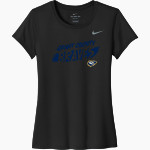 Grant County Braves The Official Online Store <span class="pdp-name-mascot">Grant County Braves</span> Nike Women's Team Legend Short Sleeve Tee Front Thumbnail