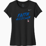 FAITH CHRISTIAN SCHOOL KNIGHTS <span class="pdp-name-mascot">FAITH KNIGHTS</span> Nike Women's Team Legend Short Sleeve Tee Front Thumbnail