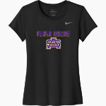 ST. AUGUSTINE HIGH SCHOOL PURPLE KNIGHTS Nike Women's Team Legend Short Sleeve Tee Front Thumbnail