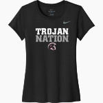 North Crawford Trojans Nike Women's Team Legend Short Sleeve Tee Front Thumbnail