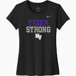 MOUNT VERNON HIGH SCHOOL TIGERS <span class="pdp-name-mascot">MOUNT VERNON TIGERS</span> Nike Women's Team Legend Short Sleeve Tee Front Thumbnail