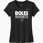 BOLES HIGH SCHOOL HORNETS Nike Women's Team Legend Short Sleeve Tee Front Thumbnail