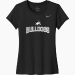 HOWE HIGH SCHOOL BULLDOGS Nike Women's Team Legend Short Sleeve Tee Front Thumbnail
