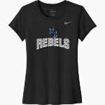 RITCHIE COUNTY HIGH SCHOOL REBELS <span class="pdp-name-mascot">RITCHIE COUNTY REBELS</span> Nike Women's Team Legend Short Sleeve Tee Front Thumbnail