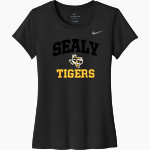 SEALY HIGH SCHOOL TIGERS <span class="pdp-name-mascot">SEALY TIGERS</span> Nike Women's Team Legend Short Sleeve Tee Front Thumbnail