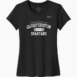 Calvary Christian Spartans <span class="pdp-name-mascot">Calvary Christian Spartans</span> Nike Women's Team Legend Short Sleeve Tee Front Thumbnail
