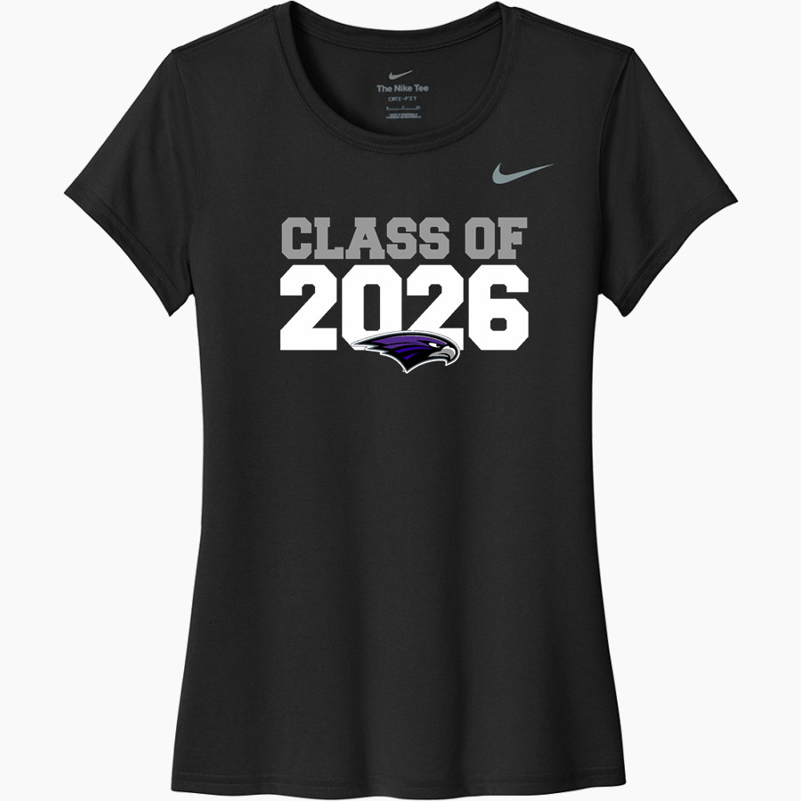 Bloomfield Hills Black hawks official sideline store <span class="pdp-name-mascot">Bloomfield Hills Blackhawks</span> Nike Women's Team Legend Short Sleeve Tee