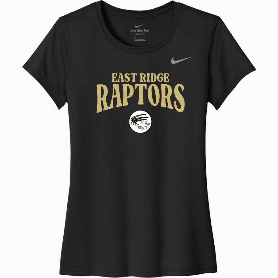 East Ridge Raptors Nike Women's Team Legend Short Sleeve Tee