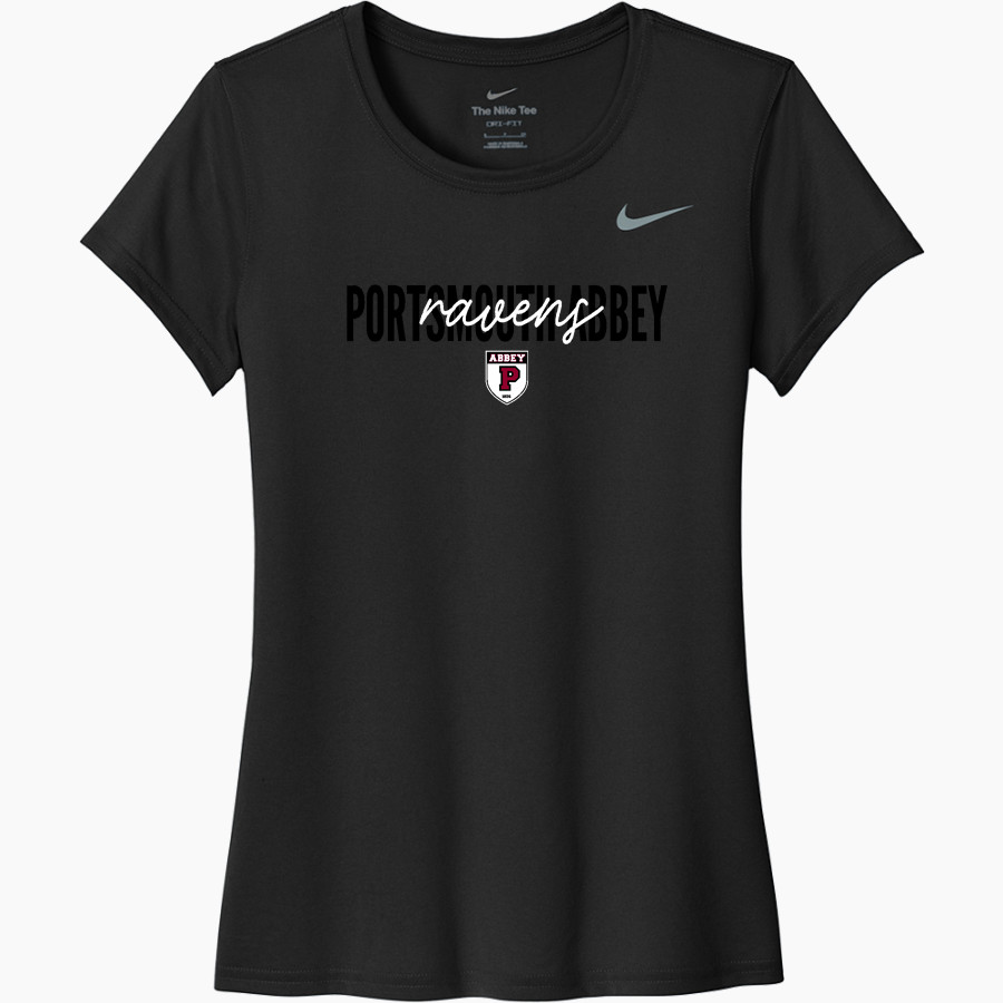 PORTSMOUTH ABBEY SCHOOL RAVENS <span class="pdp-name-mascot">PORTSMOUTH ABBEY RAVENS</span> Nike Women's Team Legend Short Sleeve Tee
