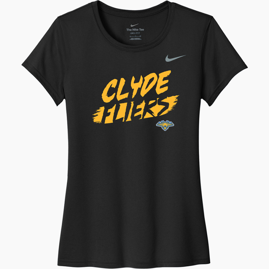 CLYDE HIGH SCHOOL FLIERS <span class="pdp-name-mascot">CLYDE FLIERS</span> Nike Women's Team Legend Short Sleeve Tee