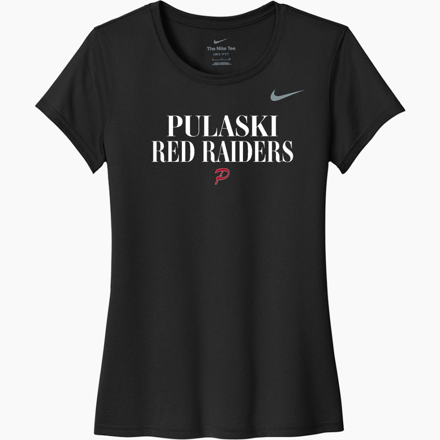 Pulaski Red Raiders <span class="pdp-name-mascot">Pulaski Red Reaiders</span> Nike Women's Team Legend Short Sleeve Tee