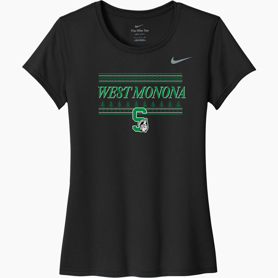 WEST MONONA HIGH SCHOOL SPARTANS Nike Women's Team Legend Short Sleeve Tee