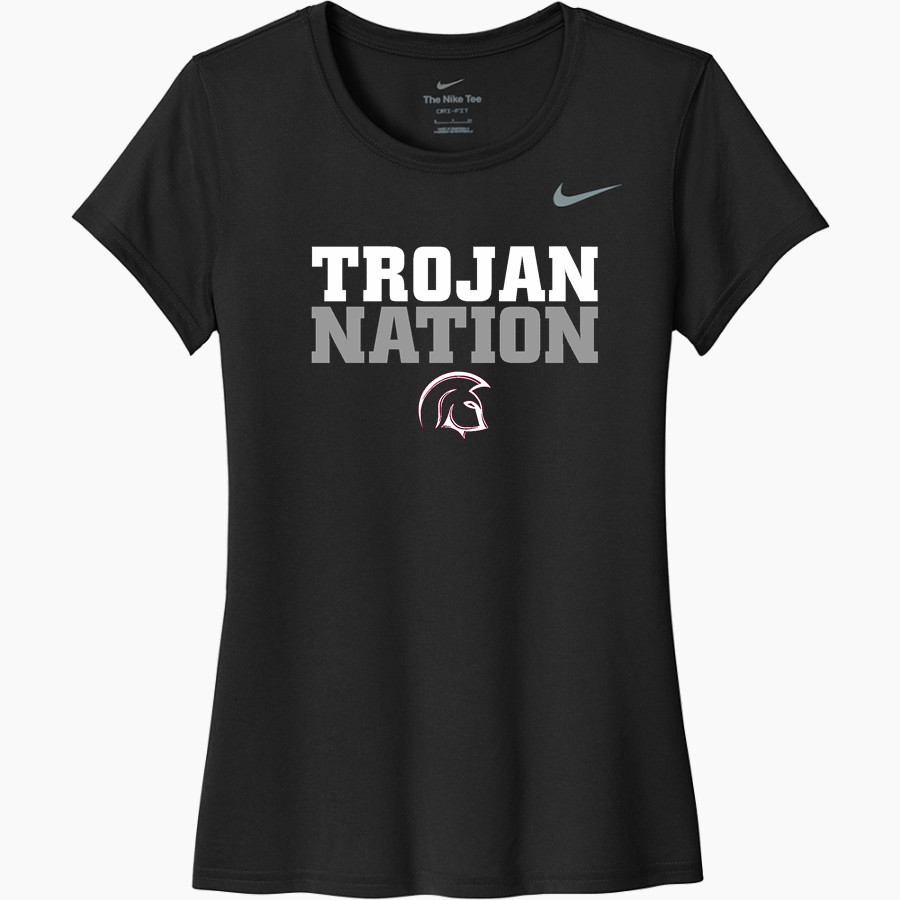 North Crawford Trojans Nike Women's Team Legend Short Sleeve Tee