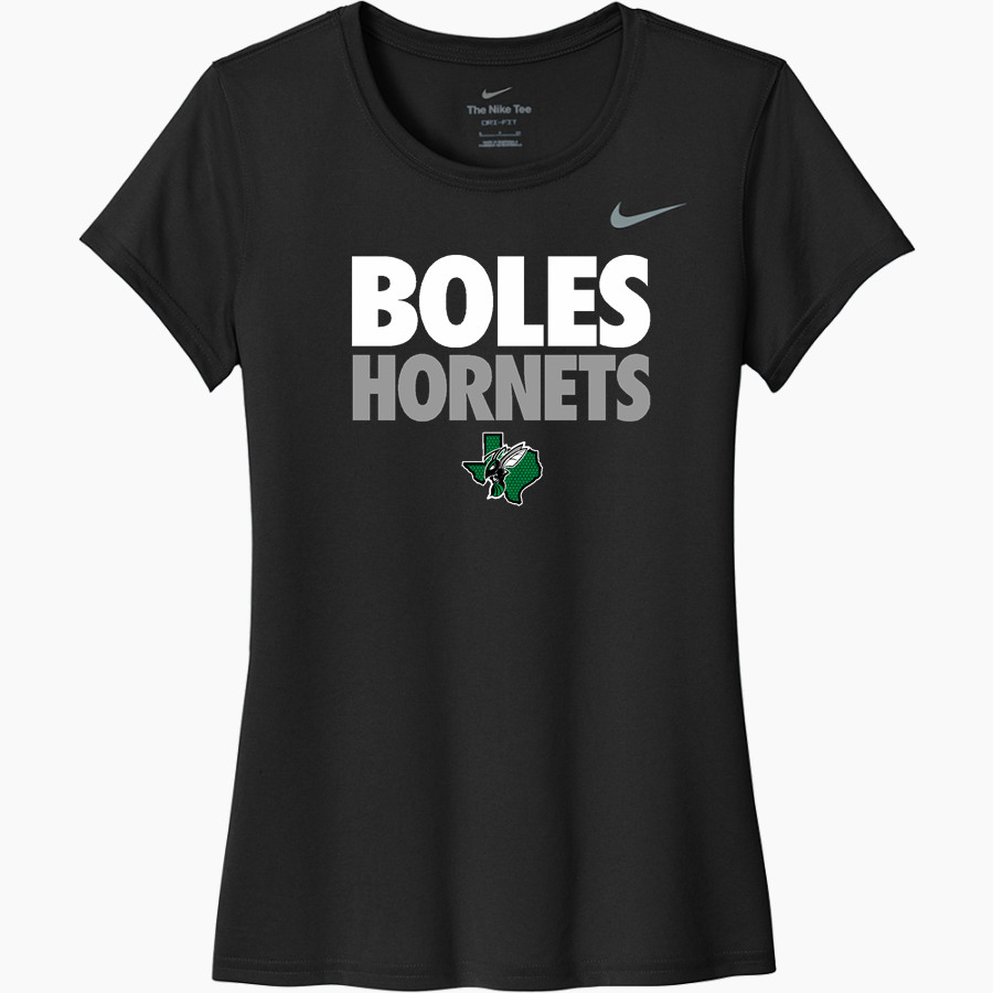 BOLES HIGH SCHOOL HORNETS Nike Women's Team Legend Short Sleeve Tee