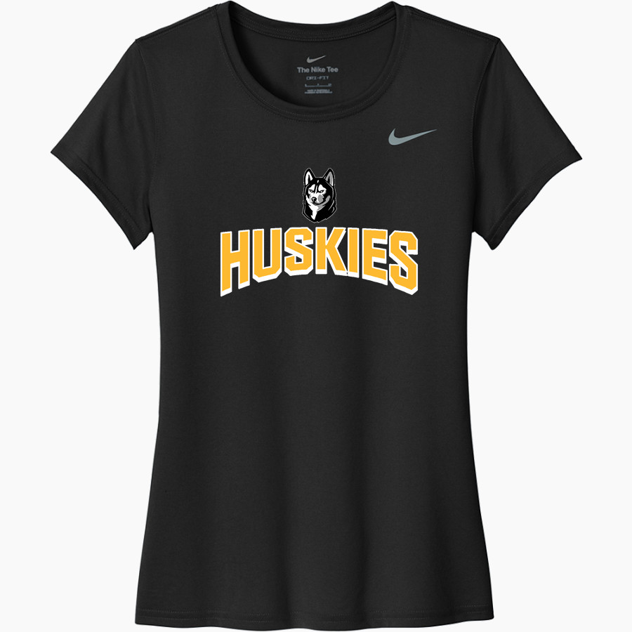 HIGHLAND HIGH SCHOOL HUSKIES Nike Women's Team Legend Short Sleeve Tee