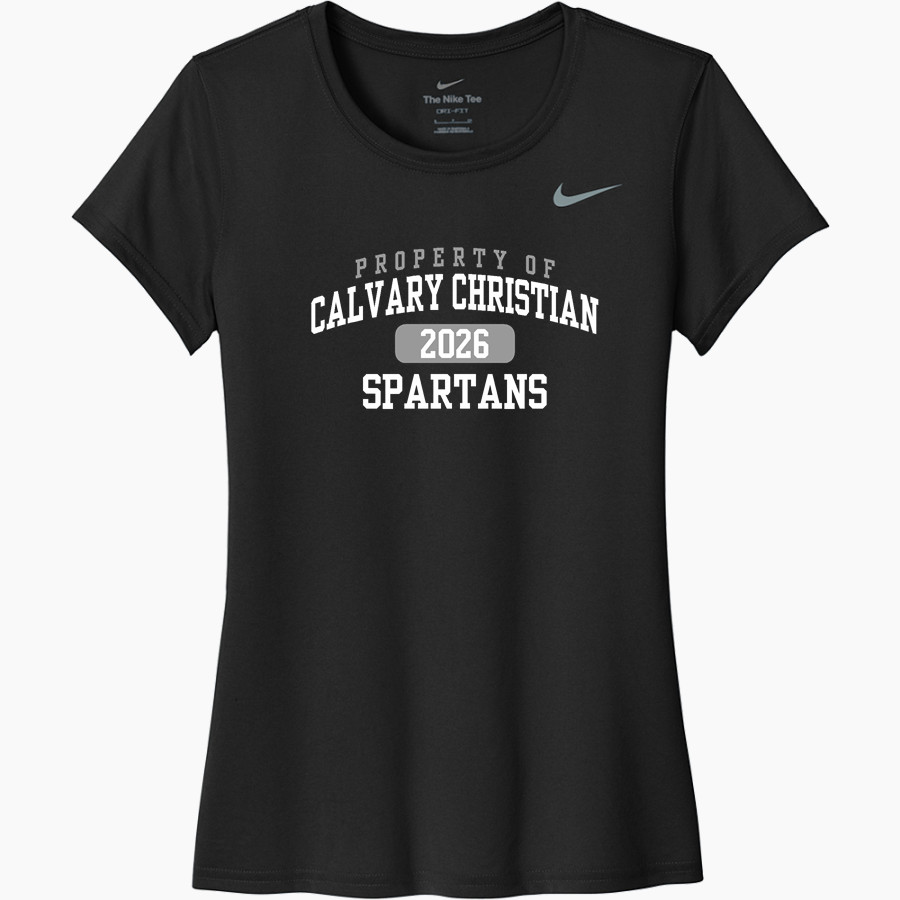 Calvary Christian Spartans <span class="pdp-name-mascot">Calvary Christian Spartans</span> Nike Women's Team Legend Short Sleeve Tee