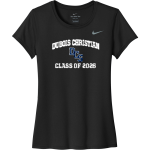 DUBOIS CHRISTIAN SCHOOLS EAGLES <span class="pdp-name-mascot">DUBOIS EAGLES</span> Nike Women's Team Legend Short-Sleeve Tee Front Thumbnail