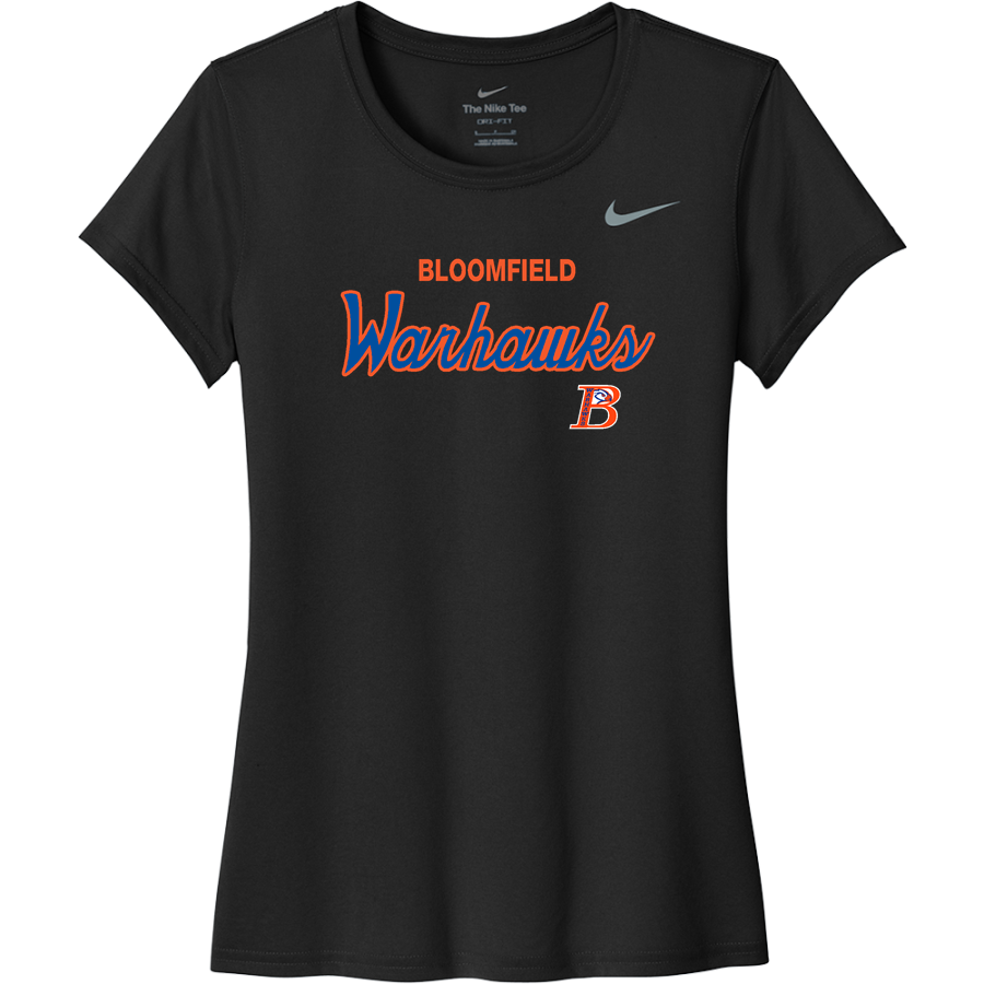 Bloomfield Warhawks <span class="pdp-name-mascot">Bloomfield Warhawks</span> Nike Women's Team Legend Short-Sleeve Tee